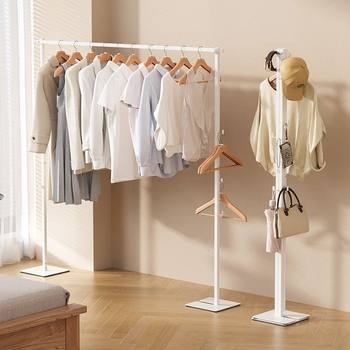 Folding Telescopic Clothes Drying Rack Household Clothes Rack Bedroom Coat Rack Balcony Dormitory Clothes Rack Clothes Drying Rack