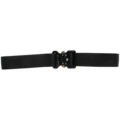 Black black buckle logo b012