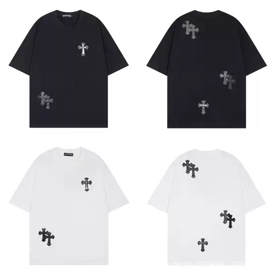 Chrome Heart 24 summer new gram Luo summer tide brand short sleeve European and American street men's and women's t-shirt series