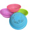 Plastic Kitchen Round Rice Sieve, Thickened Draining Basket for Washing Rice, Fruit Basket, Vegetable Washing Basin, Vegetable Basket, Vegetable Washing Basin