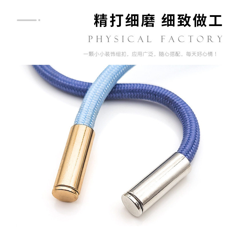 Metal Bell Metal Rope Buckle Sweatshirt Trouser Head Hat Rope Hanging Buckle Buckle Pendant Trouser Waist Rope Head Wear Rope Buckle Accessories