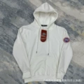 White hooded sweatshirt