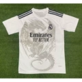 Real madrid white gray dragon, special edition