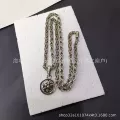 Rotatable five-pointed star + letter chain