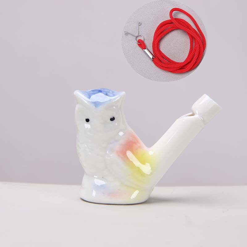陶瓷工艺品12557水鸟口哨 儿童音乐陶笛 旅游景区热销工艺品哨子