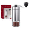 Italian Coffee Machine, Household Portable Coffee Machine, Camping Style External Gear Adjustment Hand Grinder, Hand Brewed Coffee Grinder