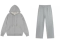 N21 gray full zipper suit