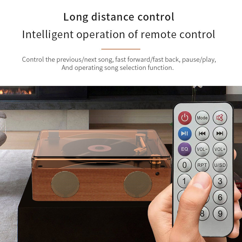 Cross-border new home portable CD player Bluetooth audio player birthday gift album CD retro CD player