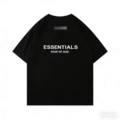 Short sleeve black with white letters