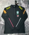 Half-zip black brazil