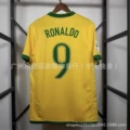 2006 brazil home jersey #9