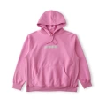 Sup rhinestone hooded sweatshirt (pink)