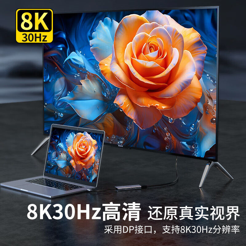 Philips Type-C Docking Station Network Cable Port Usb-C to HDMI Adapter Usb3.0 Computer Converter