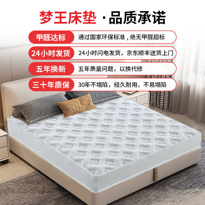 Simmons Spring Mattress Economical Soft and Hard Dual-Use 20cm Thick 1.68m m Latex Coconut Palm Household Natural