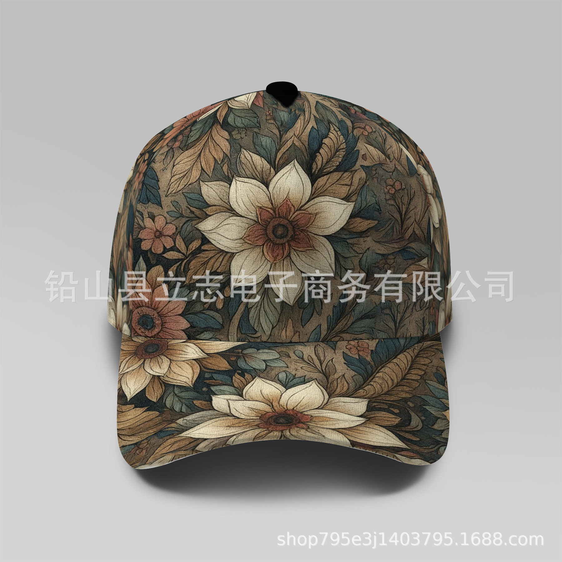 men's outdoor fashion printed baseball cap, cross-border fir...
