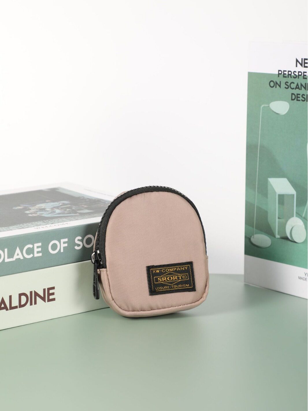 New Fashion Brand Coin Purse Portable Mini Small Hanging Bag Card Bag Practical Waist Bag Storage Key Case Headset Certificate Bag