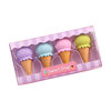 Children's Creative Simulation Eraser Student Cute Boxed Eraser Dessert Shape Pencil Eraser Stationery Small Gifts