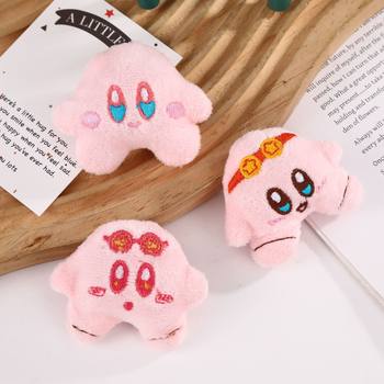Japanese Style Kirby Star Stuffed Doll Hair Rope Jewelry Accessories DIY Girl Cute Doll Bag Decoration Materials