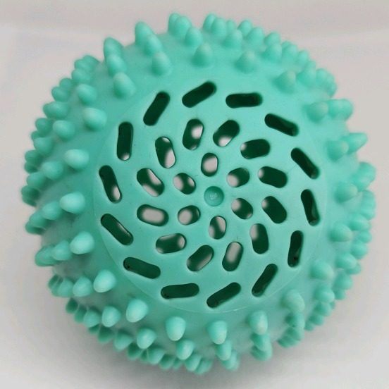 Can be opened and replaced to add particles to wash clothes and dry clothes. The multifunctional ball is soft and does not hurt clothes. It also plays the role of drying clothes.