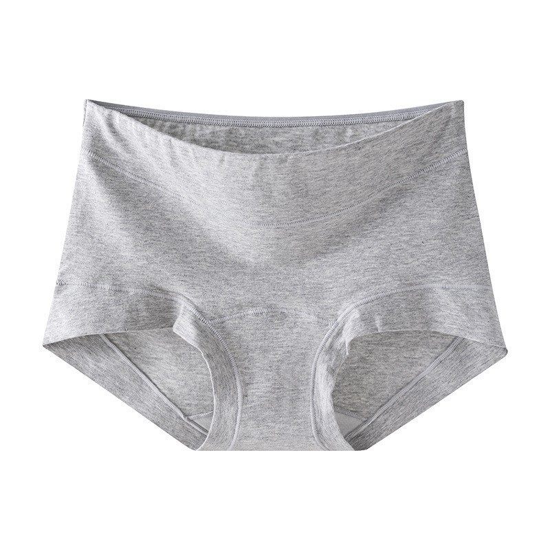 Fat mm High-Waisted Girls' Cotton 10A Antibacterial Extended Crotch Women's Boxer Briefs Pure Cotton Boxer Briefs Women's Plus Size