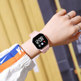 Водонепроницаемые светодиодные электронные часы Unicorn technology sense watch female ins - высококачественные многофункциональные электронные часы для студенческой вечеринки