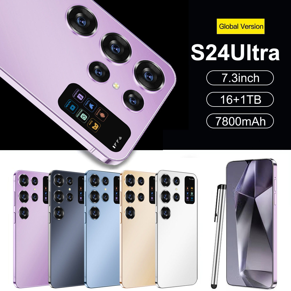 S24Ultra跨境手机高清安卓智能手机新款3+64外贸手机现货源头工厂