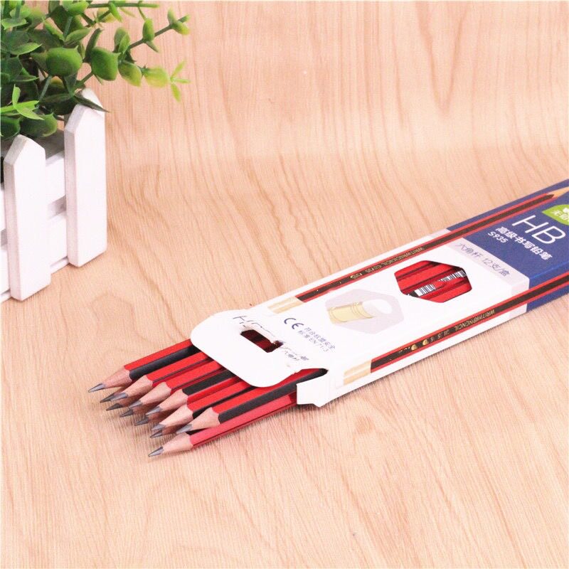 Wholesale S936/S935 Test Drawing Pen Basswood 2B/HB Pencil Children's Pencil Sketch Pencil 12 Pack