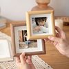 Creative Square Small Photo Frame Table Mini Hollow Picture Frame Gift Ornaments Couple Children Photo Wall Hanging Wall