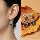 Серебряная игла S925, ароматный жемчуг, асимметричная мода, серьги в естественном стиле, женская индивидуальность, темперамент, дикие простые серьги для любви mini 76