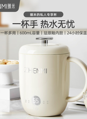 臻米养生壶迷你小型一人家用多功能煮茶器公室宿舍炖煮杯烧水壶