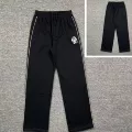 K3238# Black Print White Pants