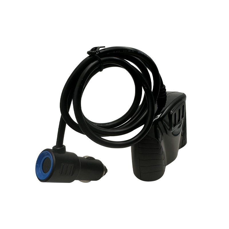 Cross-border one-to-three cigarette lighter car charging car charger car plug USB function car air pump refrigerator extension