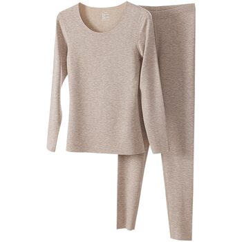 [Class A cashmere silk] German velvet thermal underwear women's suit seamless heating warm clothing autumn pants wholesale