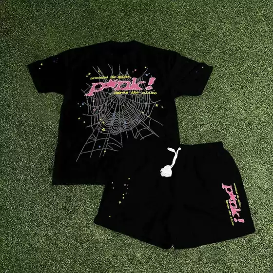 2025 Summer 3D Creative Digital Printed Round Neck T-shirt and Shorts Set