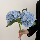 3D ощущение увлажнения, имитация большого цветка гортензии, 176 шт., украшение отеля, цветочное свадебное украшение, поддельная цветочная пленка, гортензия mini 2