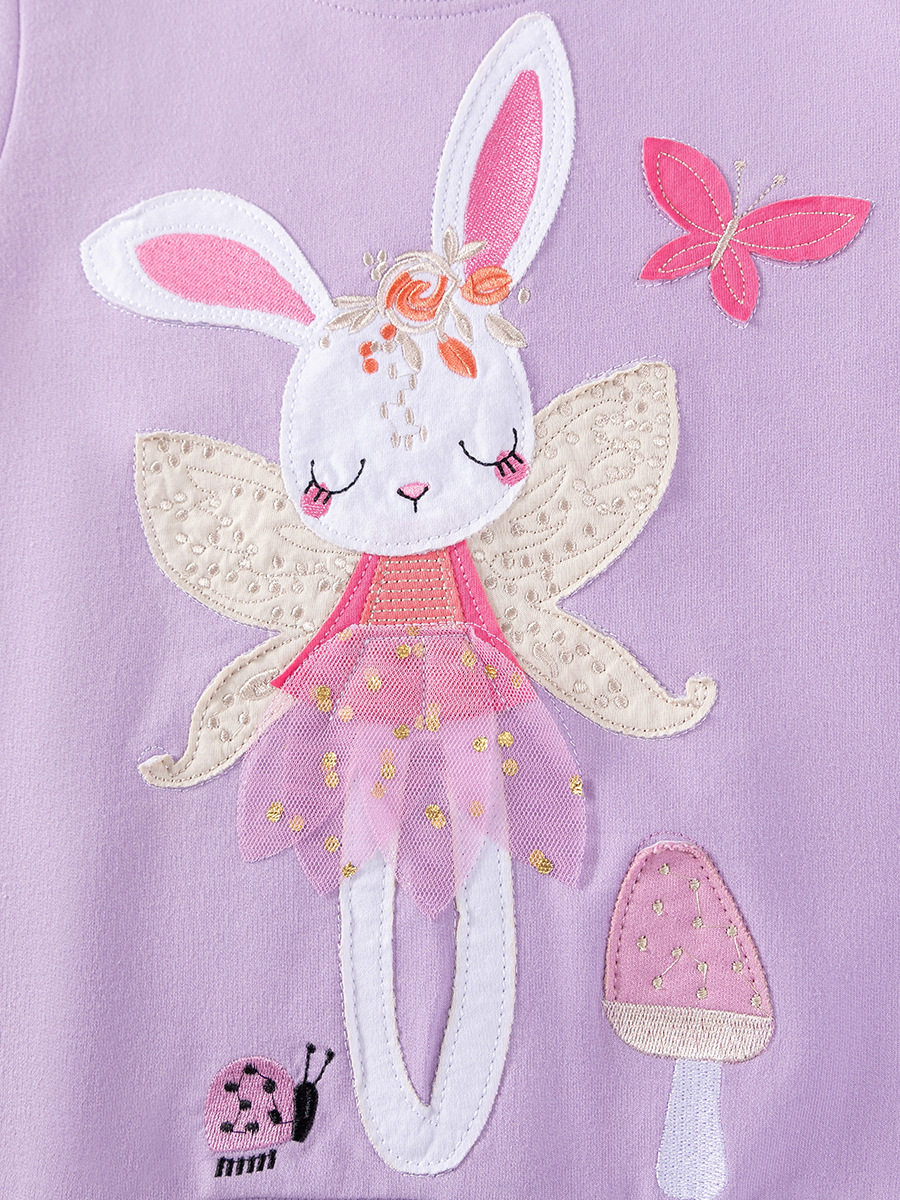 New Girls' Set, Autumn Cartoon Kids' Outfit, Children's Clothing Wholesale