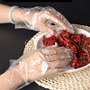 Disposable gloves wholesale food grade special commercial crayfish baking pe transparent plastic film thickened gloves
