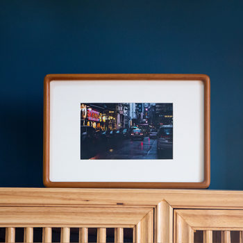 Photo development to make 6/8/10 inch A4A3 photo frame set table without punching diy hand-hung wall solid wood picture frame mounting