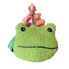 Original Creative Internet Red Frog Head Coin Purse Pendant Cartoon Cute Children Coin Bag Earphone Bag Storage Bag