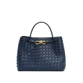 Navy blue with denim blue