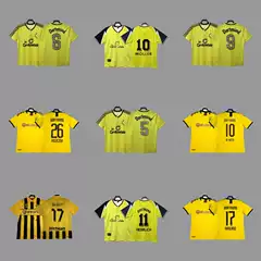 Multi-T Retro Jersey Football Jersey Classic Nostalgic Reprint Levin Royce Hummeles Cross Jersey
