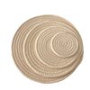 Cross-border Linen Cotton Rope Braided Heat Insulation Mat Anti-scalding Dining Mat Pot Mat Dining Plate Mat Dining Table Mat Vegetable Mat Bowl Household Coaster
