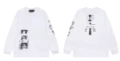 ER017 white long sleeve T-shirt