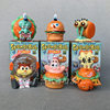 Spongebob Squarepants Figurine Trendy Blind Box 6 Delicious Krabby Patty Patrick Star Squidward Gashapon Cartoon Doll Ornaments