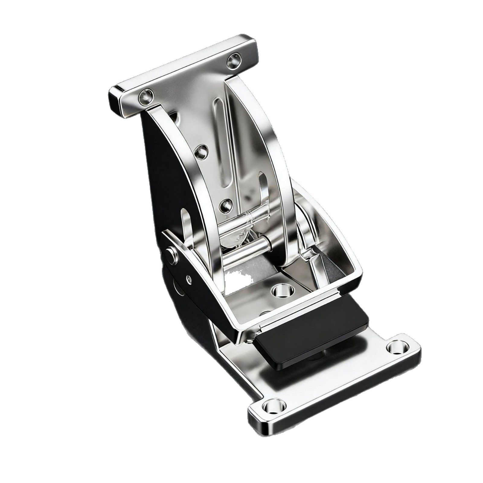 Cross-Border Folding Self-Locking Double-Brake Hinge 90-Degree 180-Degree Hinge Furniture Folding Lock Computer Desk Multi-Functional Hinge