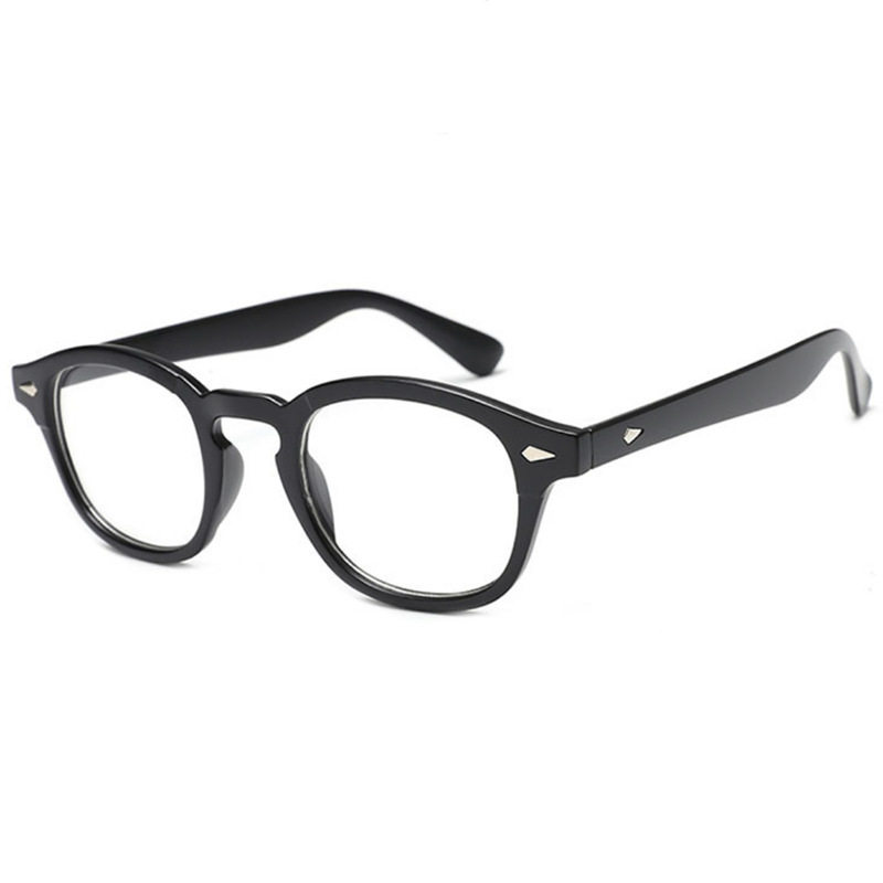 2021 Yu Wenle Vintage Rice Nail Flat Mirror Korean Style All-Match Small Round Frame Glasses Frame with myopia