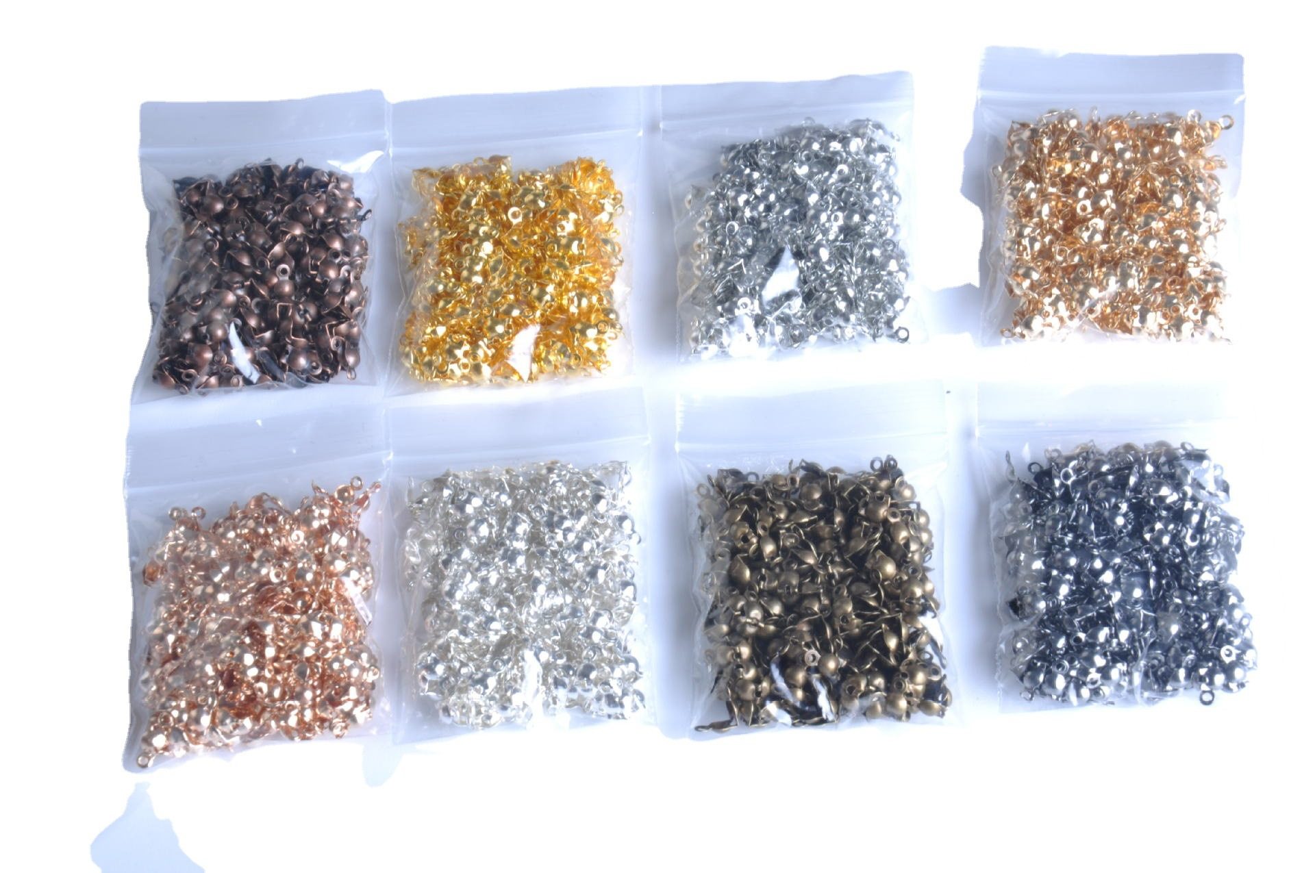 200 double bag buckle DIY jewelry accessories double bag buckle bag line positioning buckle bag buckle plus fixed bead buckle wholesale