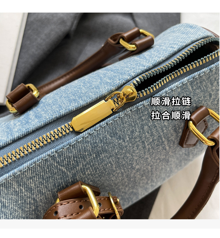 Denim Pillow Bag Women's Retro New Fashion Handbag Casual Easiest for Match Commuting Shoulder Crossbody Bag 8 O1CN01MElyB51twTtrucBvF !!2218238345966 0 cib