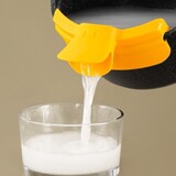 Сквозной дренаж по краям кастрюли, дефлектор cute duck по краям, кастрюля с круглым горлышком, клипсовый дренаж, устройство для очистки риса