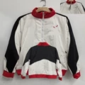 Off-white lw pu thick embroidered rainproof windbreaker 1